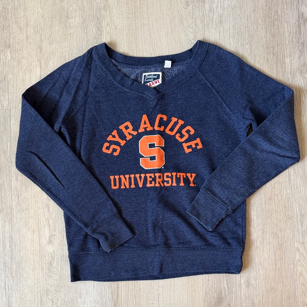 Syracuse University Women's V Neck Sweatshirt